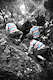 Brave climbers
