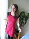 Red Skirt Smiling